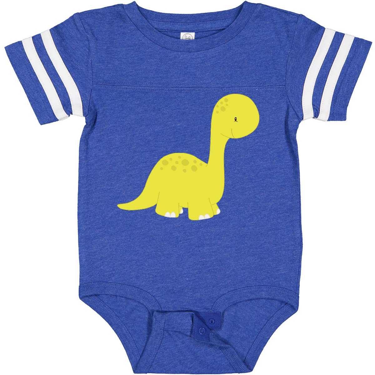Inktastic Adorable Dinosaur Baby Bodysuit - Cute Brontosaurus Onesie for Infants & Toddlers | Perfect for Playtime, Daycare & Dino-Themed Birthday Parties