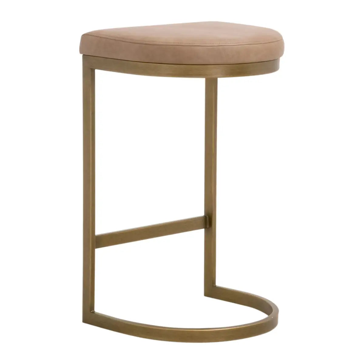 Modern Cresta Counter Stool - Adjustable Height Bar Stool with Padded Seat for Kitchen Island, Breakfast Bar & Home Decor - Comfortable & Stylish Dining Chair for Indoor Use
