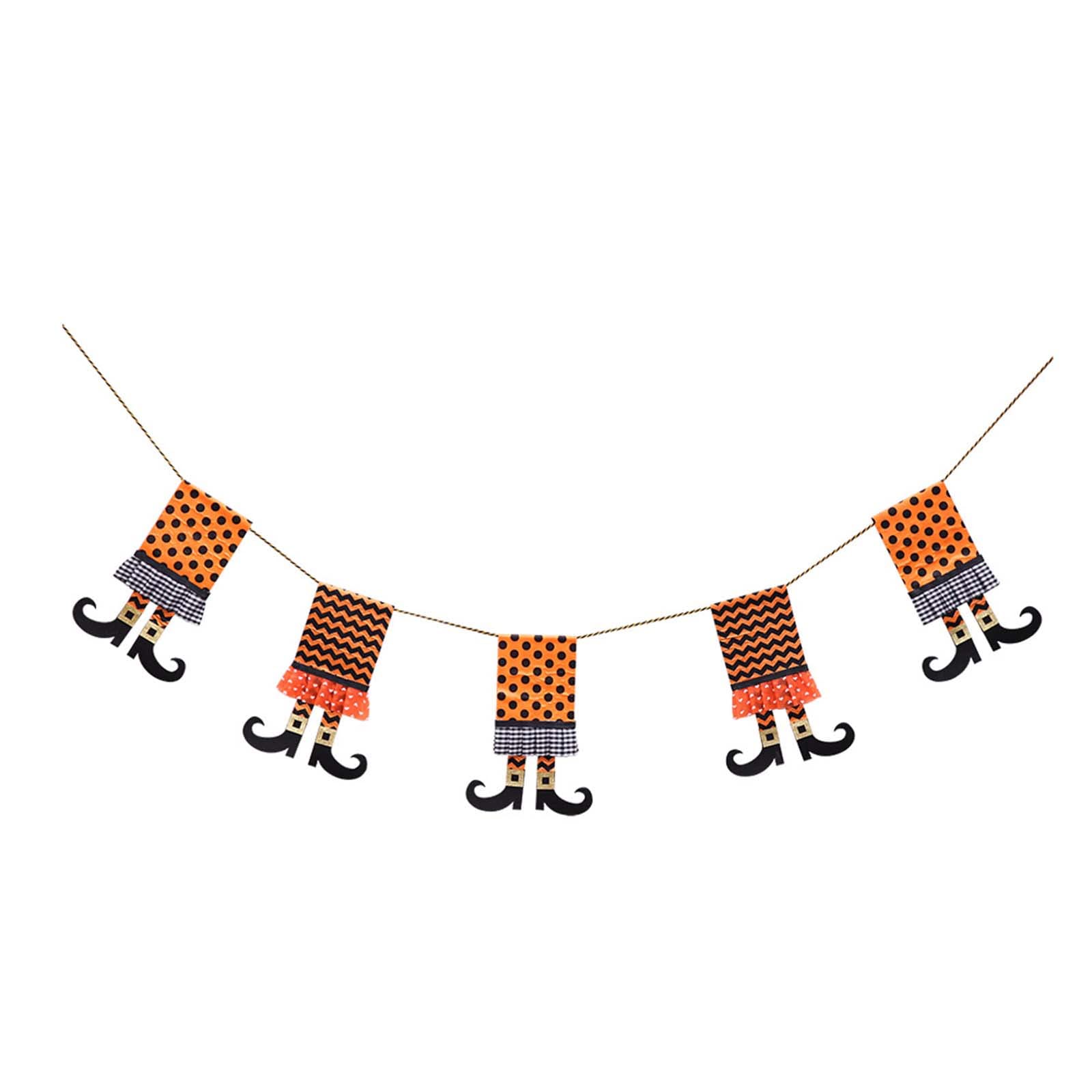 Halloween Pull Flag Decorations - Happy 1st Birthday Party Pennant Banners for Boys (Set of 1) - Perfect for Halloween Parties, Birthday Celebrations & Home Decor