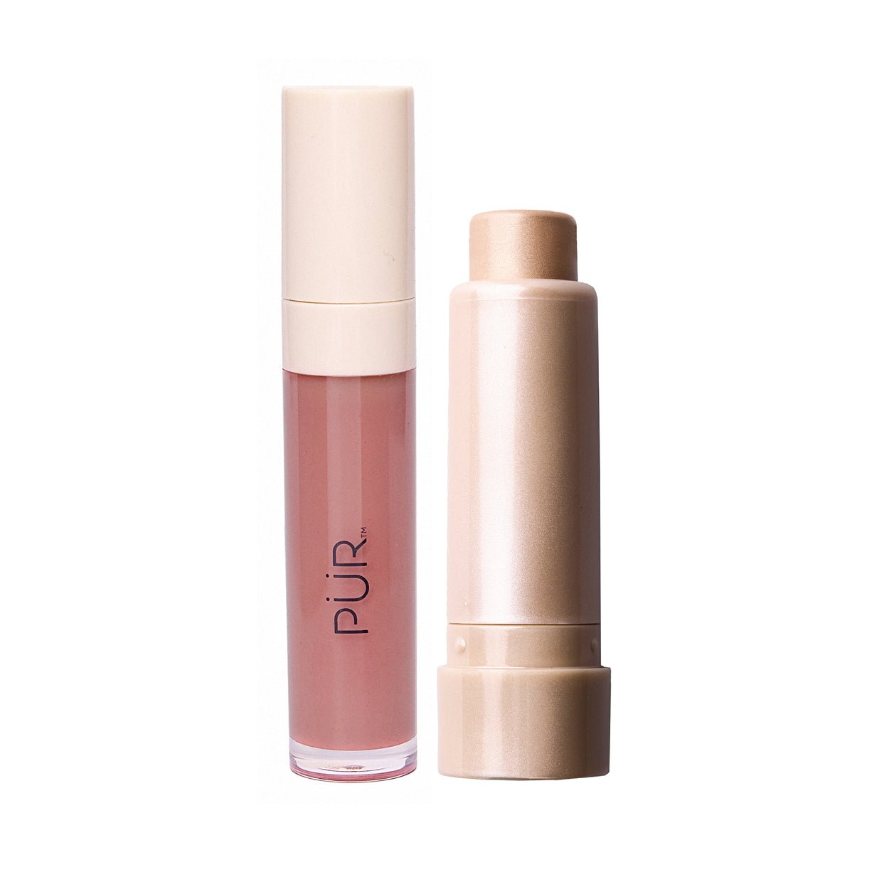 Glossy Lip Tint & Silky Tint Duo - Long Lasting Hydrating Lip Stain Set for Daily Wear, Date Night & Special Occasions