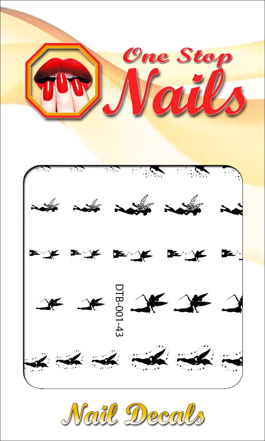 Tinkerbell Waterslide Nail Decals - Disney Fairies Nail Art Transfers for Girls | DIY Manicure Designs for Kids & Adults | Perfect for Birthday Parties, Spa Days & Disney Themed Events