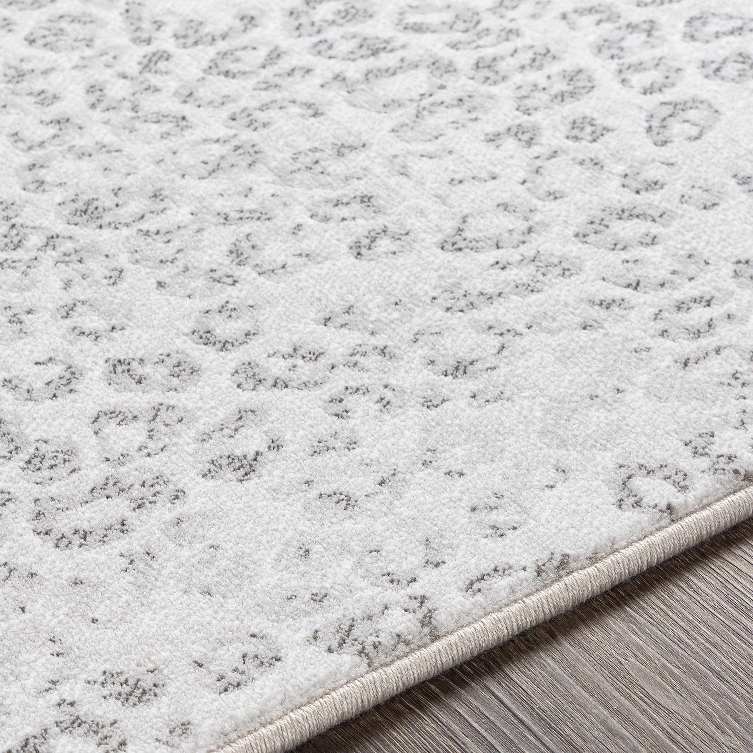 Hauteloom Keenes Modern Beige & Gray Area Rug 9' x 12'10