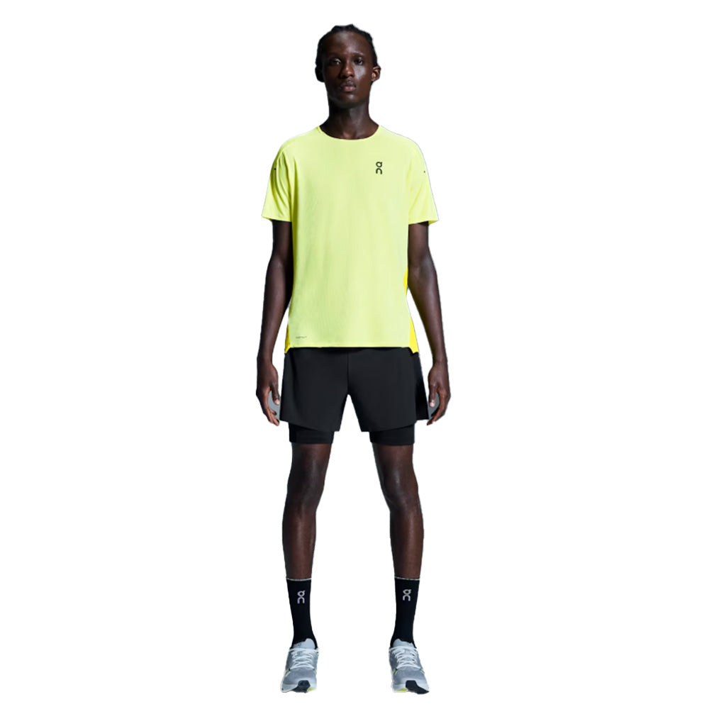 Men's On 5 Performance 2/1 Athletic Shorts - Lightweight Running & Gym Workout Shorts for Active Lifestyles