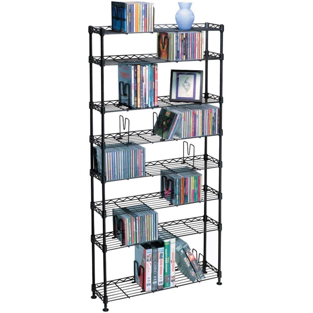 Atlantic Maxsteel 8-Tier Heavy Duty Steel Shelving Unit - Sturdy Storage Rack for Garage, Warehouse, Pantry & Home Organization