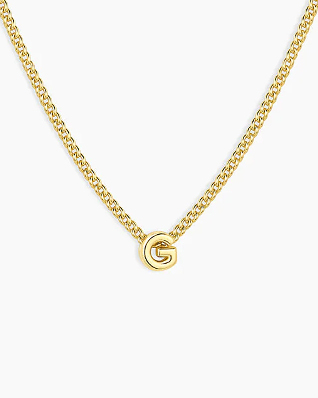 Wilder Mini Alphabet Necklace - Personalized Initial Pendant Jewelry for Women | Perfect Gift for Birthday, Anniversary & Everyday Wear