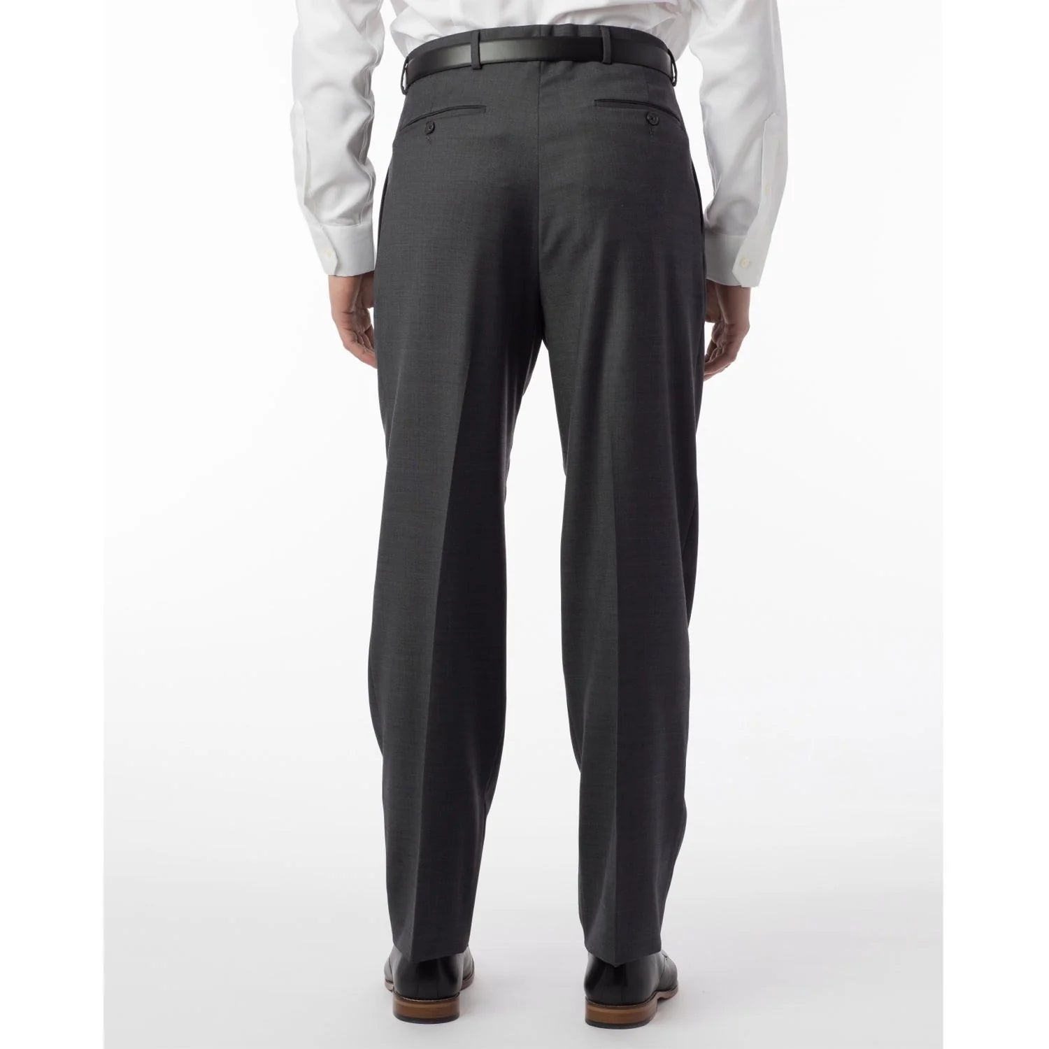 BALLIN Men's Classic Slim Fit Travel Dress Pants - Comfortable & Wrinkle-Resistant for Business, Office & Formal Occasions