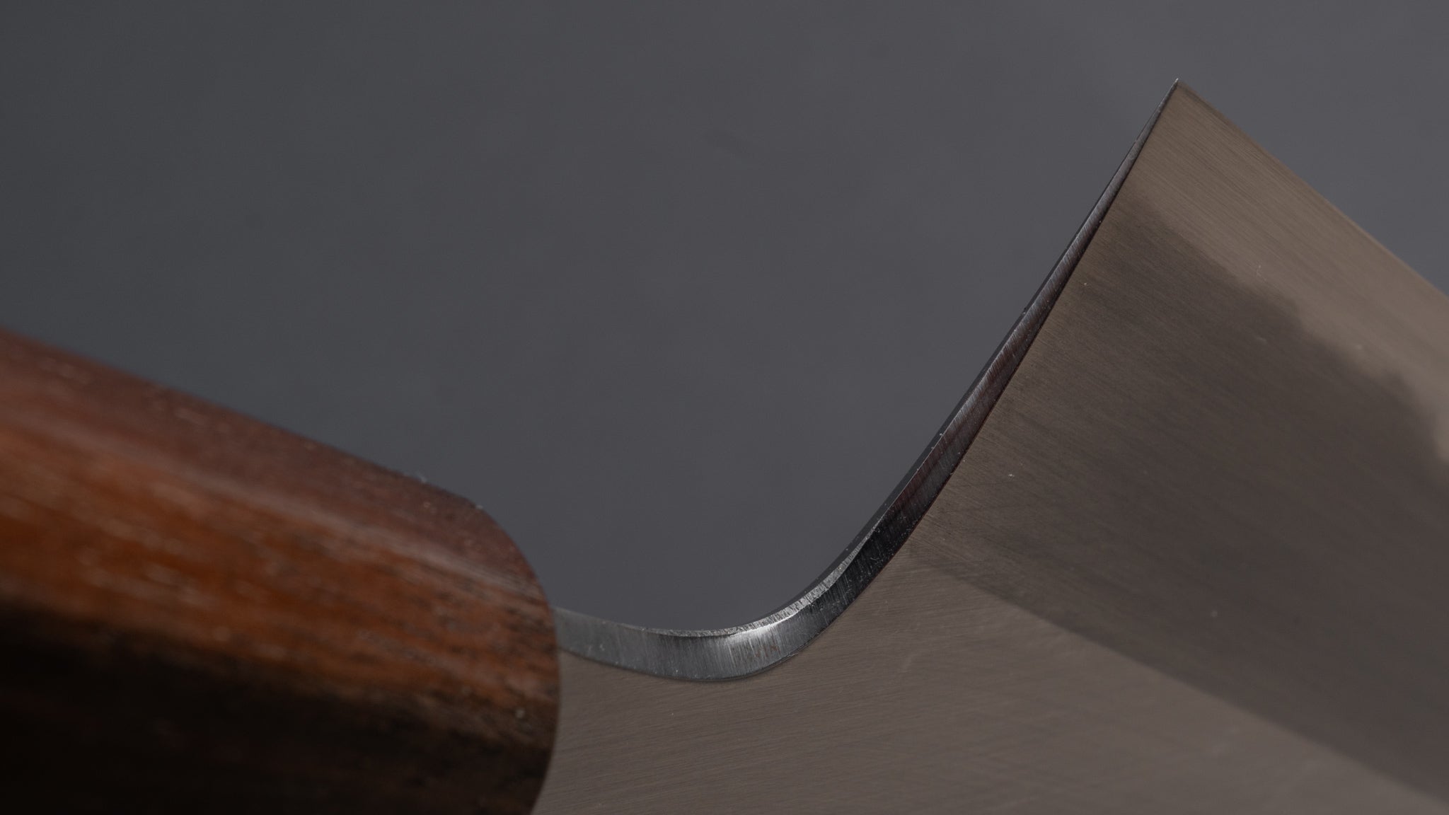 Hitohira Togashi White #1 Migaki Gyuto 240mm Japanese Chef Knife - Premium Cherry Wood Handle - Professional Kitchen Tool for Sushi, Meat & Vegetable Cutting