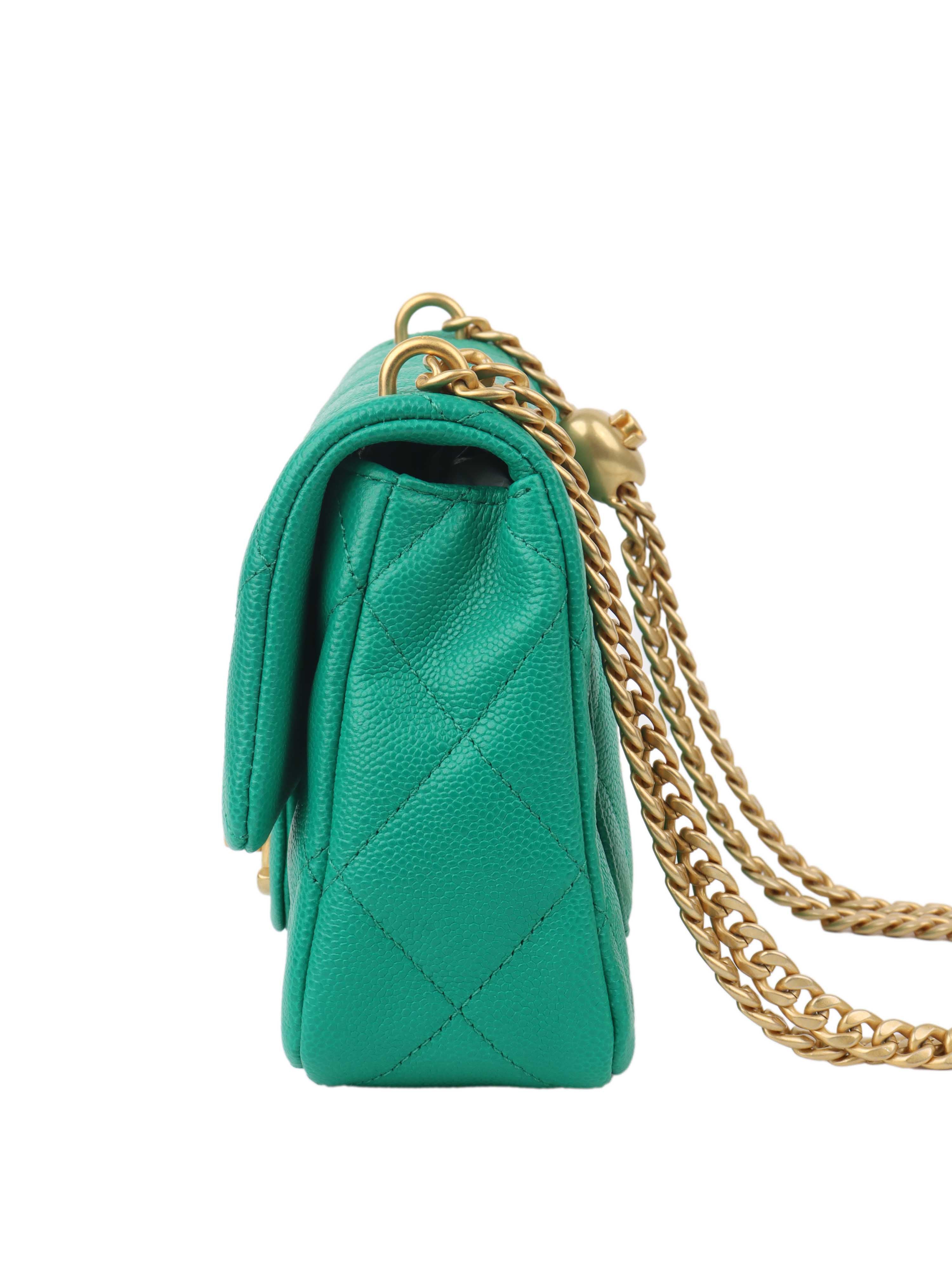 Chanel 23P Mini Coco Love Flap Bag - Luxury Designer Crossbody Handbag for Women | Perfect for Date Night, Parties & Special Occasions