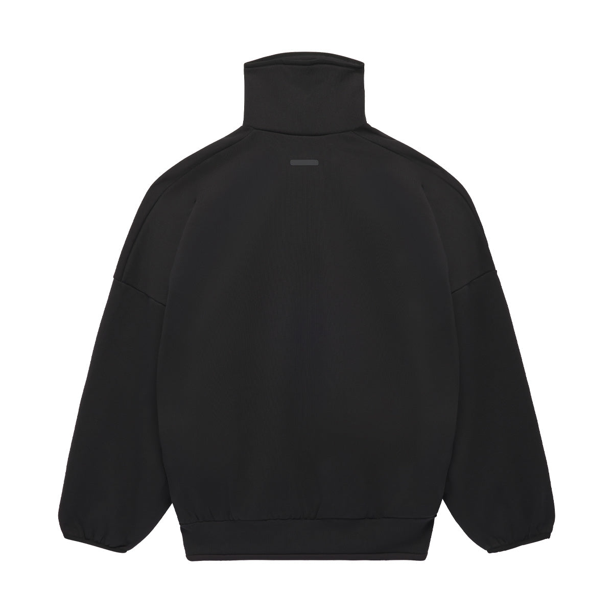 Fear of God Athletics Mock Neck Sweatshirt for Men - Black Cotton Pullover Hoodie | Streetwear Fashion, Casual Wear & Gym Essentials