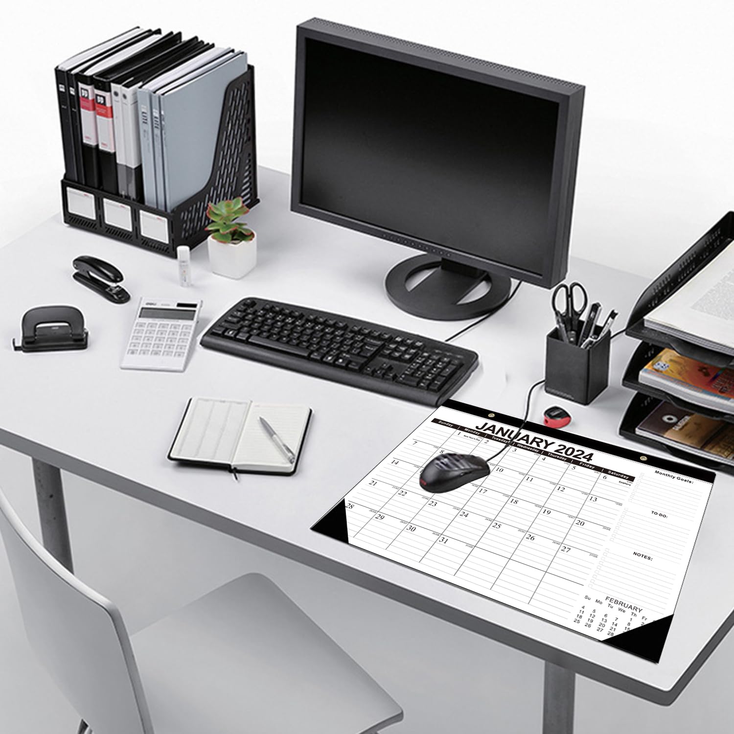 2024-2025 Large Desk Calendar Planner | 17