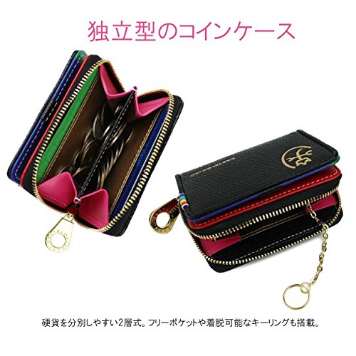 CASTELBAJAC RAINBOW Coin Purse 079611 Black - Stylish Wallet for Women, Perfect for Everyday Use & Travel Accessories