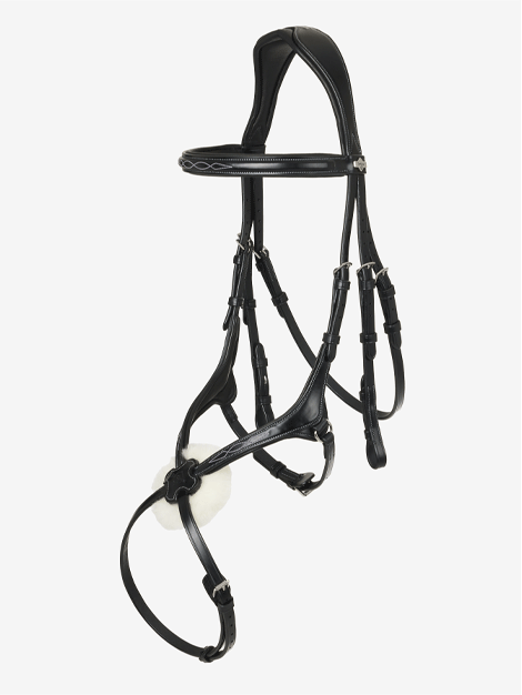 Le Mieux Kudos Grackle Bridle - Premium Horse Riding Bridle for Dressage & Jumping | Comfortable & Durable Equestrian Equipment for Training & Competitions