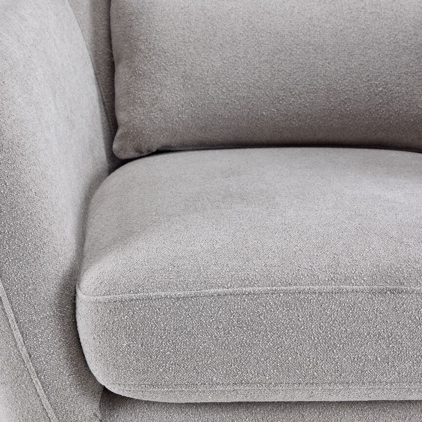 Comfortable Light Grey Rocking Chair for Living Room, Nursery, or Patio - Perfect for Relaxing and Nursing