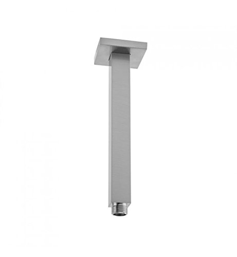 Jaclo 8079-WH 12 Inch White Decorative Ceiling Escutcheon Plate - Perfect for Bathroom, Kitchen & Ceiling Fixture Installation