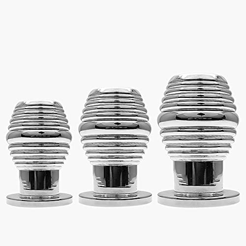Premium Hollow Metal Anal Plug for Enema & Dilation - Stainless Steel Adult Sex Toy for Anal Training, Vaginal Play, and BDSM Exploration
