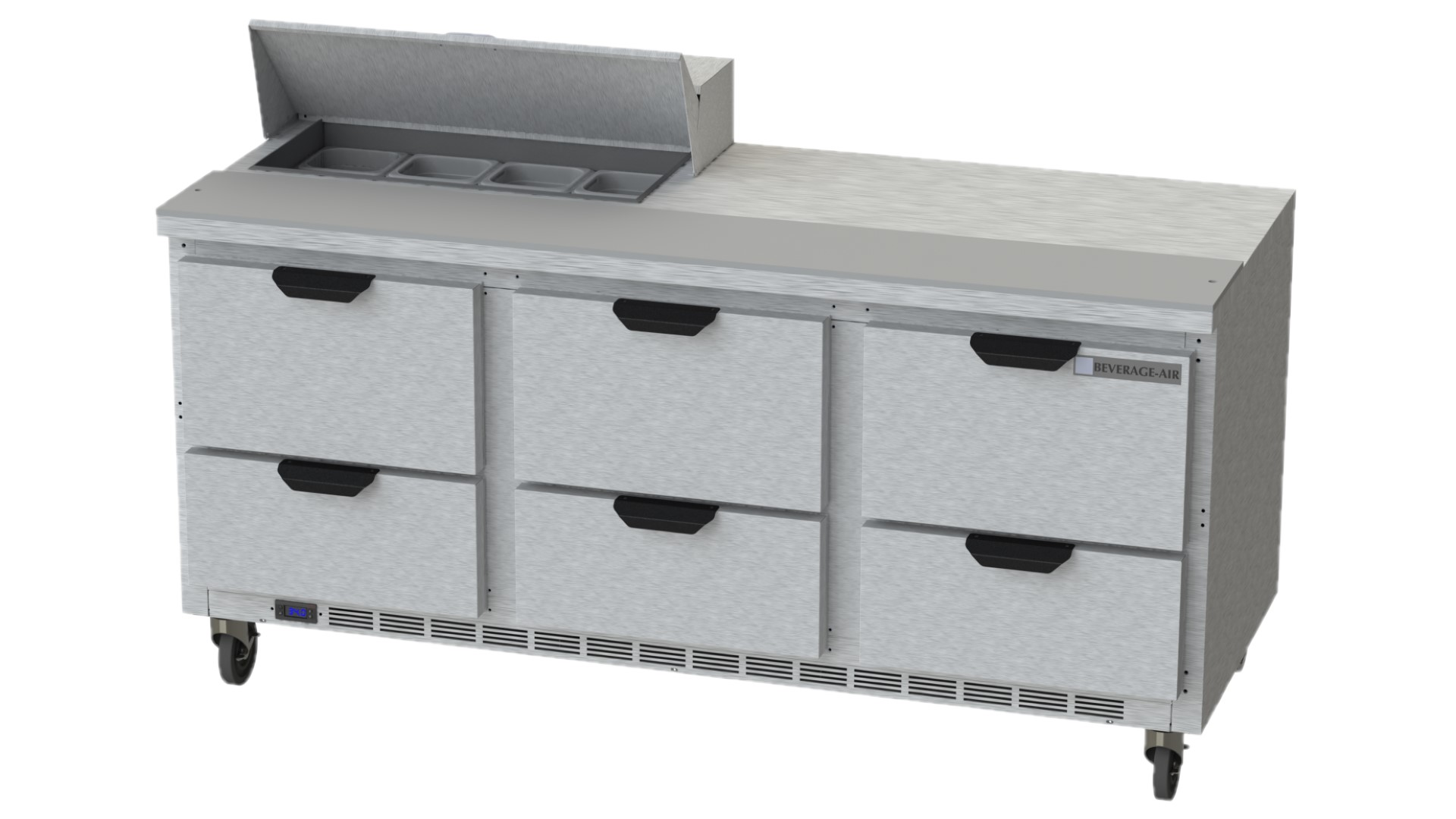Beverage Air SPED72HC 08 6 Sandwich/Salad Prep Table 72