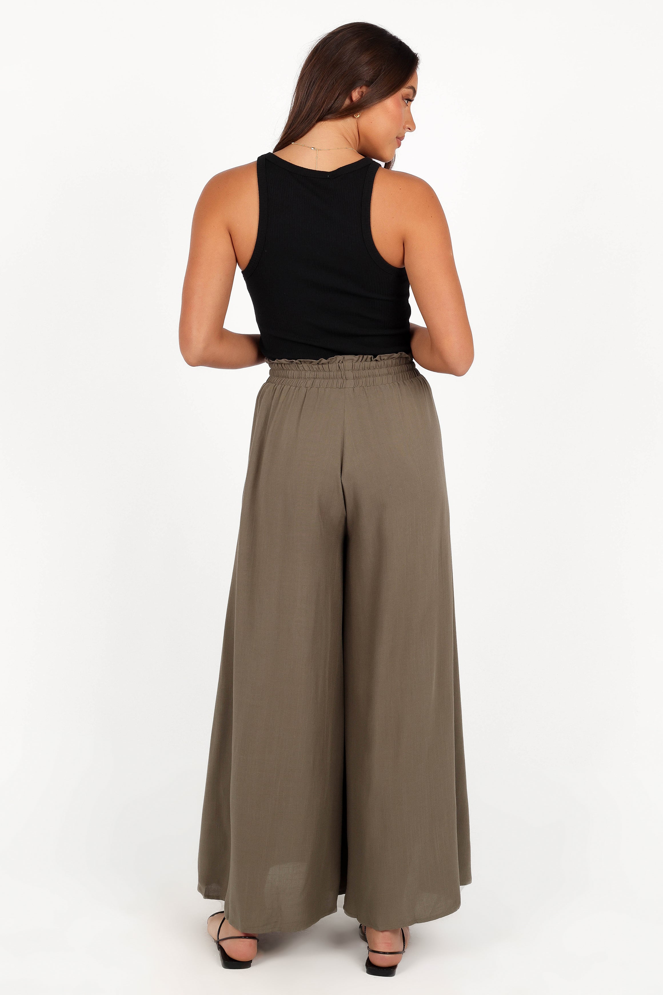 Arden Pants for Women - Olive Green Casual Trousers | Comfortable Stretch Fabric | Perfect for Work, Travel & Everyday Wear