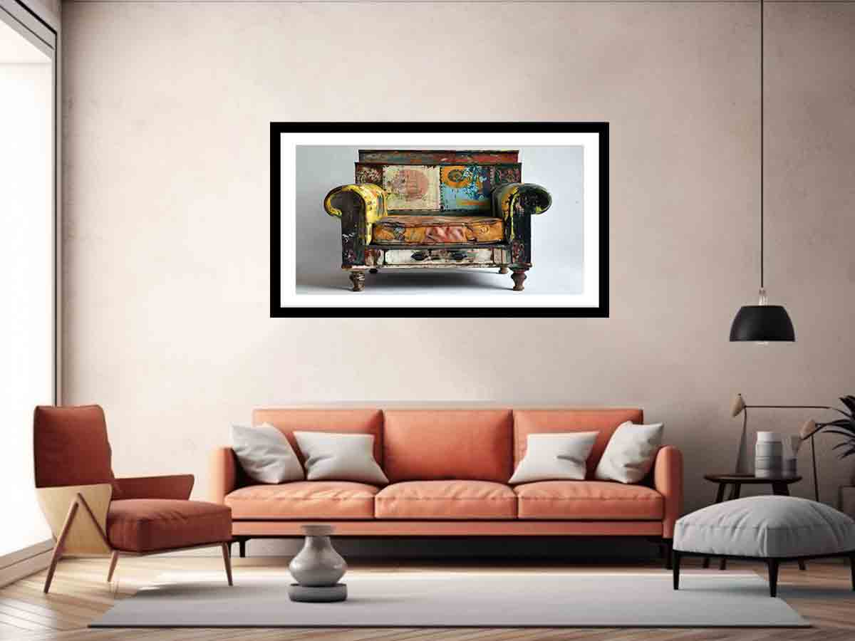 Elegant Framed Art Print for Home Decor - Perfect for Living Room, Bedroom & Office Wall Art