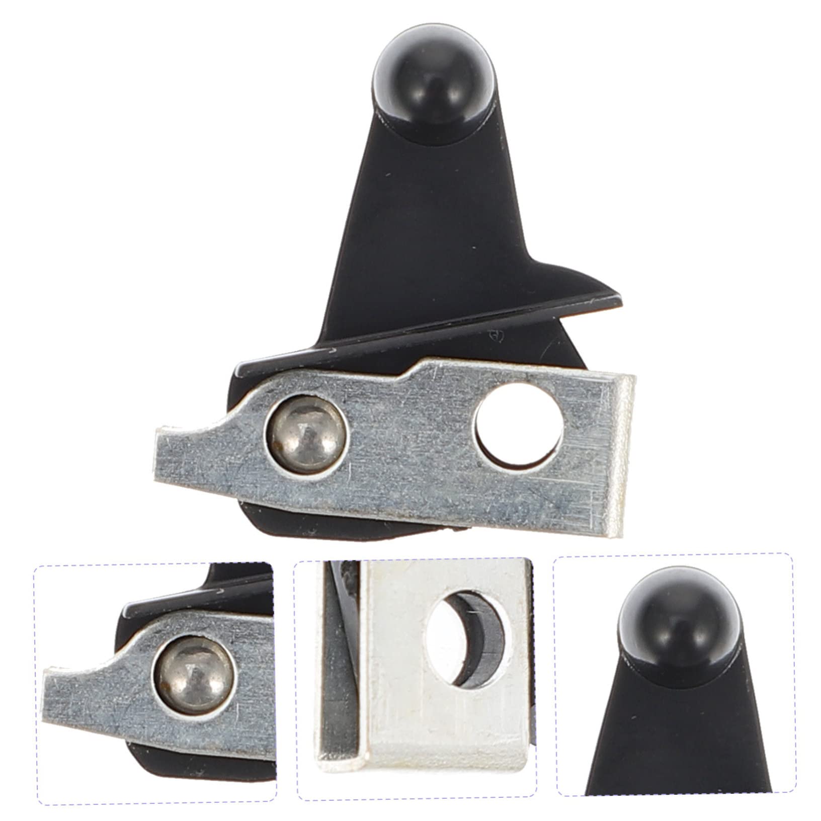 **MERRYHAPY Hair Clipper Replacement Power Switch for 8148/8591 Series - Durable Plastic & Copper - Perfect for Barbershops & Home Haircuts**