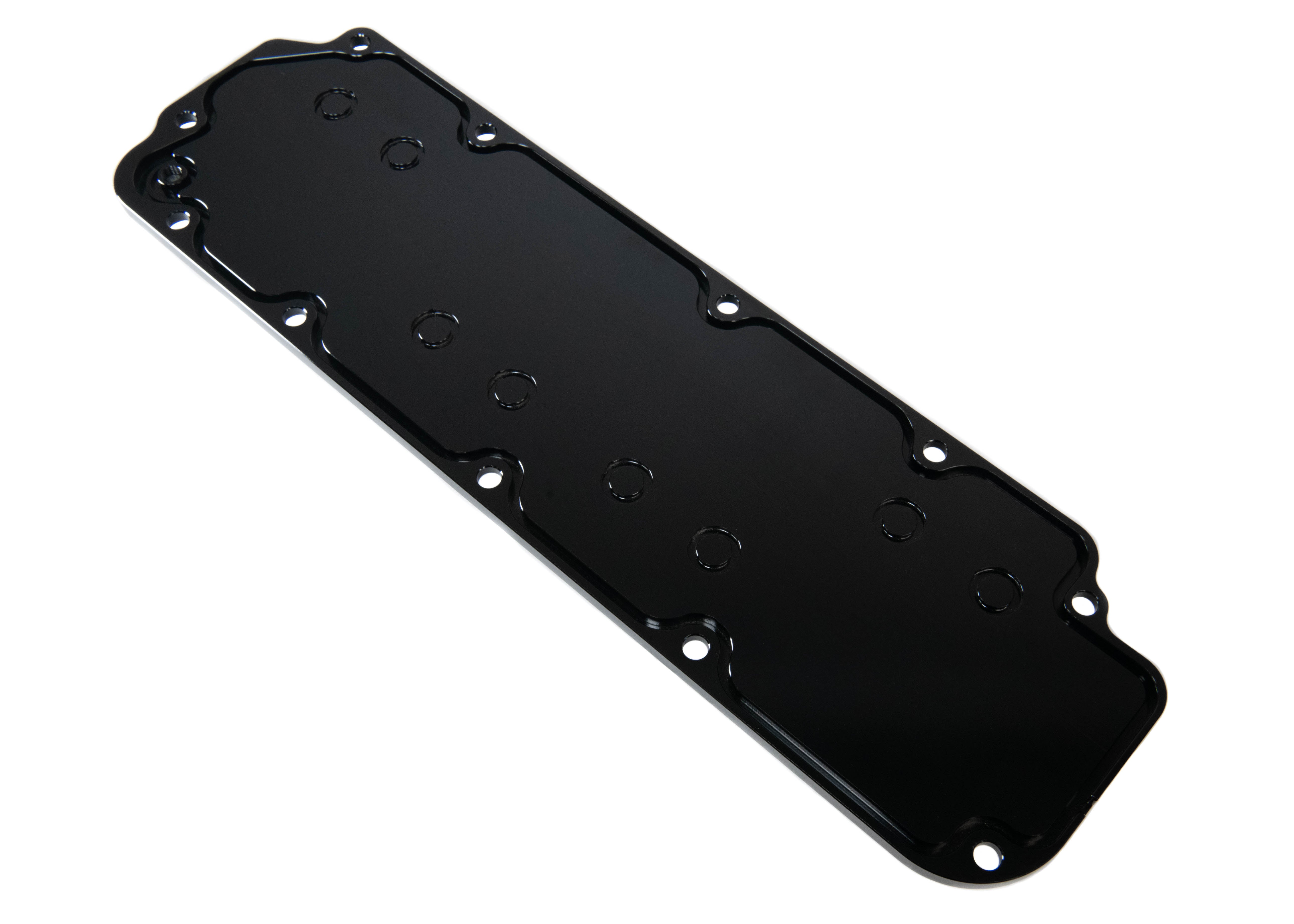 Gen V LT Race Valve Cover - Black Anodized Aluminum (11-130BLK) | High-Performance Engine Upgrade for Racing & Street Cars