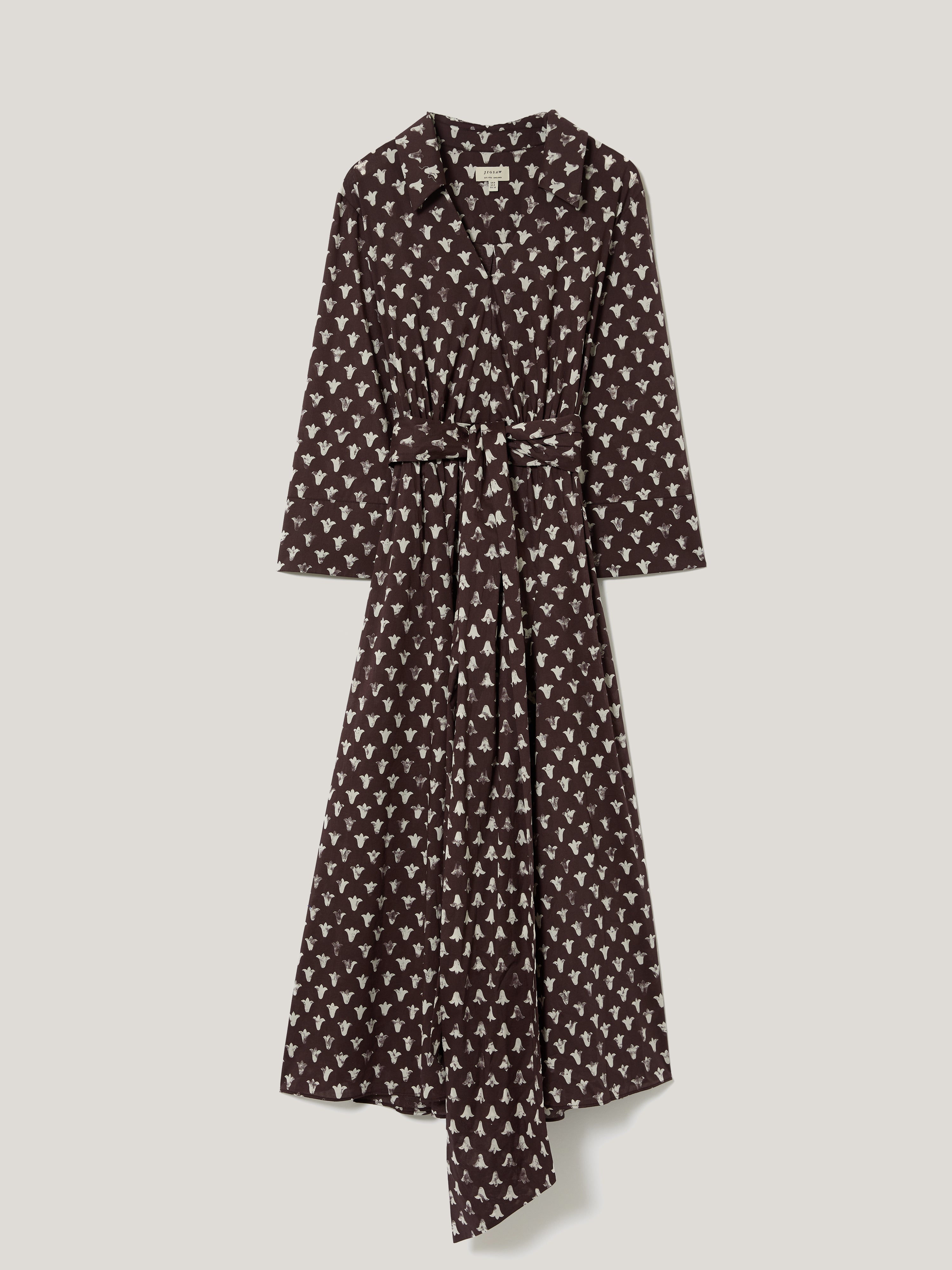 Tulip Voile Midi Dress in Oxblood Red - Flowy Summer Dress for Women, Perfect for Beach Vacations, Garden Parties & Date Nights