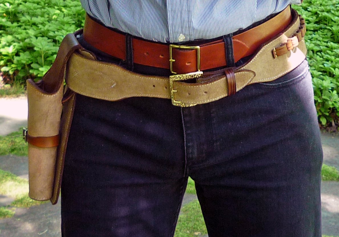 Clint Eastwood Holster Rig - Cowboy Western Gun Belt 36