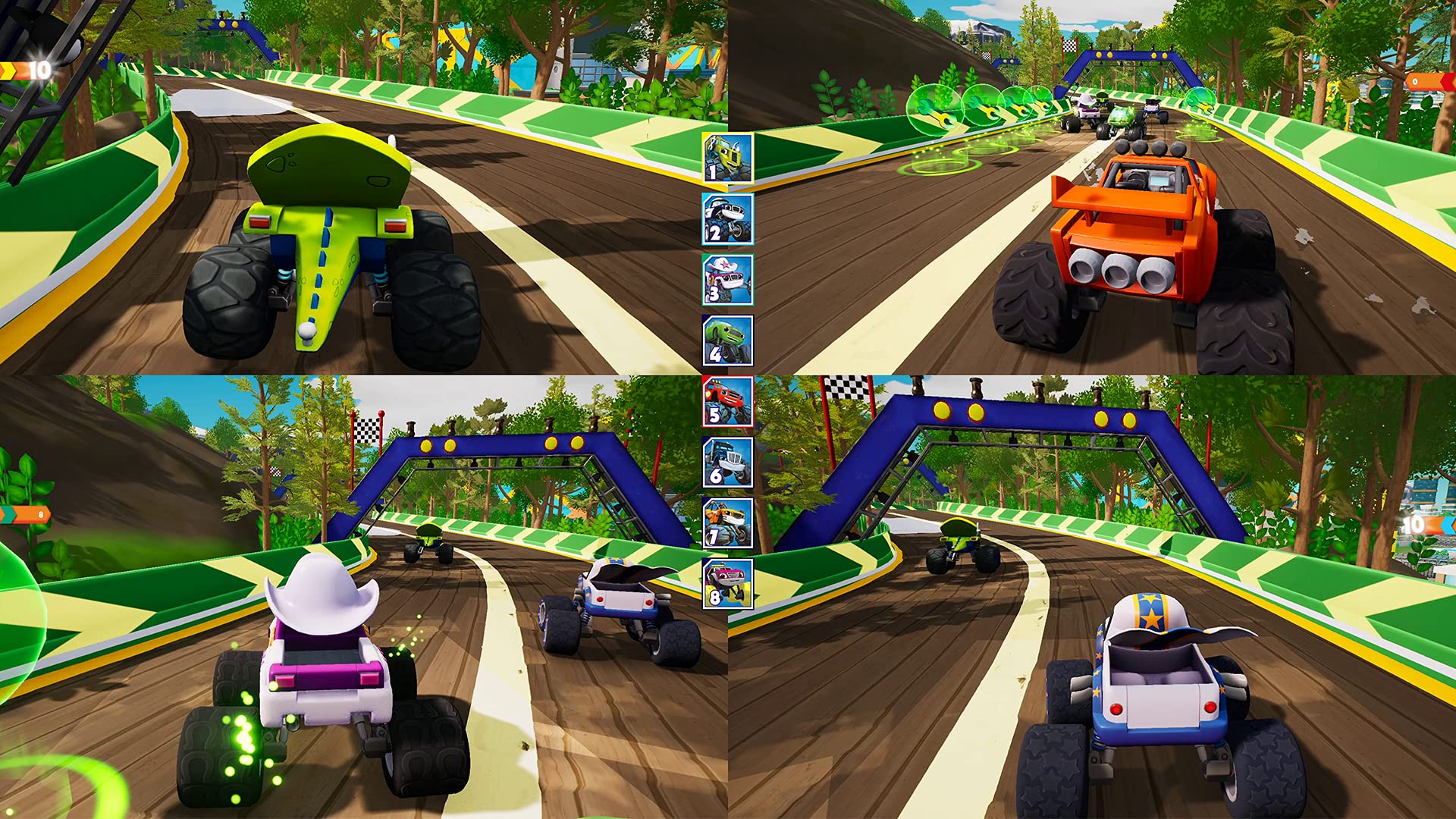 Blaze and The Monster Machines: Axle City Racers - PS4 Racing Game for Kids | Fun Family Adventure & Educational Play