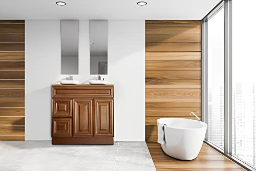 Maple Walnut Vanity Base