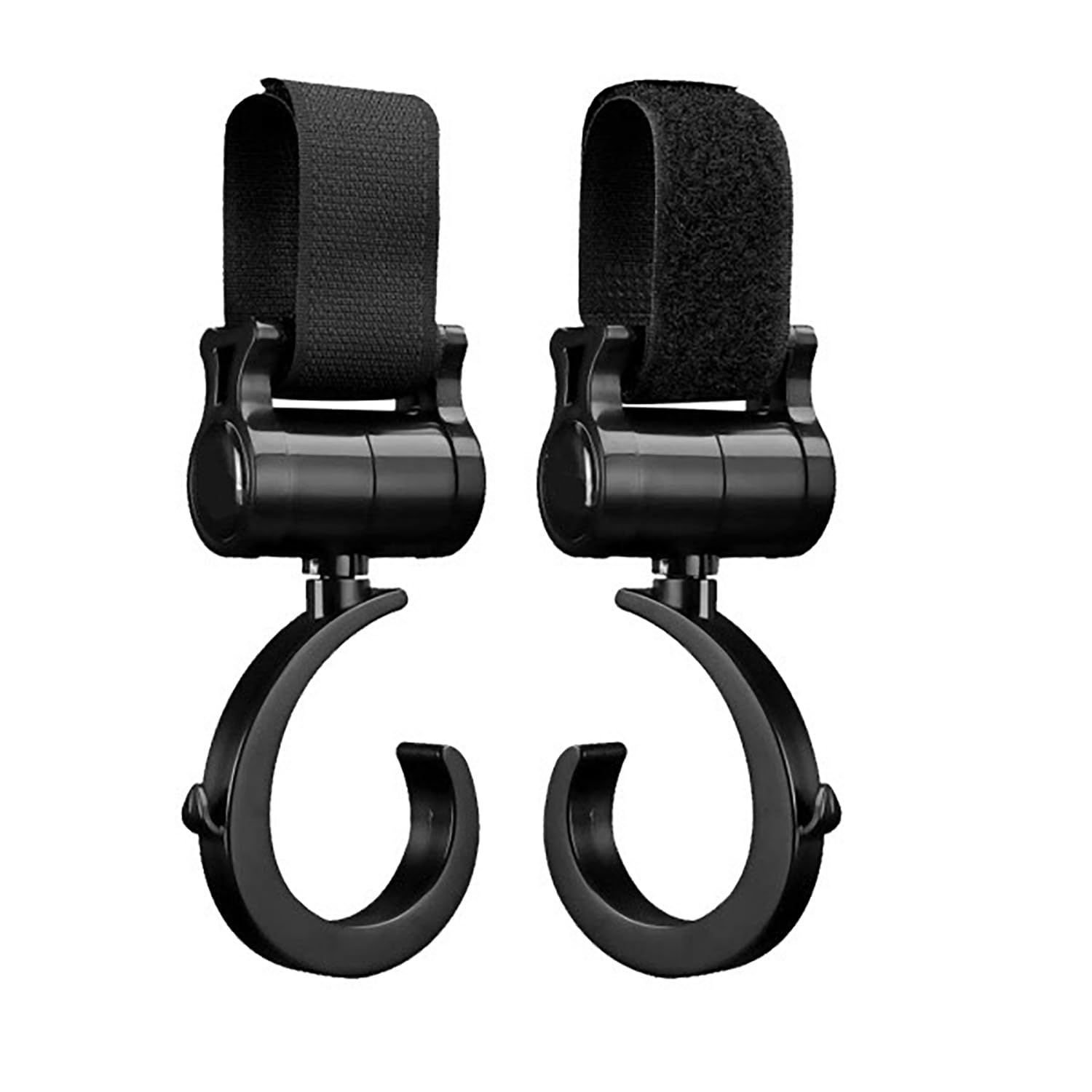 **Atsabdas Stroller Hooks for Bags - 2 Pack | Universal Baby Stroller Accessories for Diaper Bags, Purses & Car Seat Organizers | Durable & Convenient Hanging Hooks for Moms | Perfect for Shopping, Travel & Daily Use**