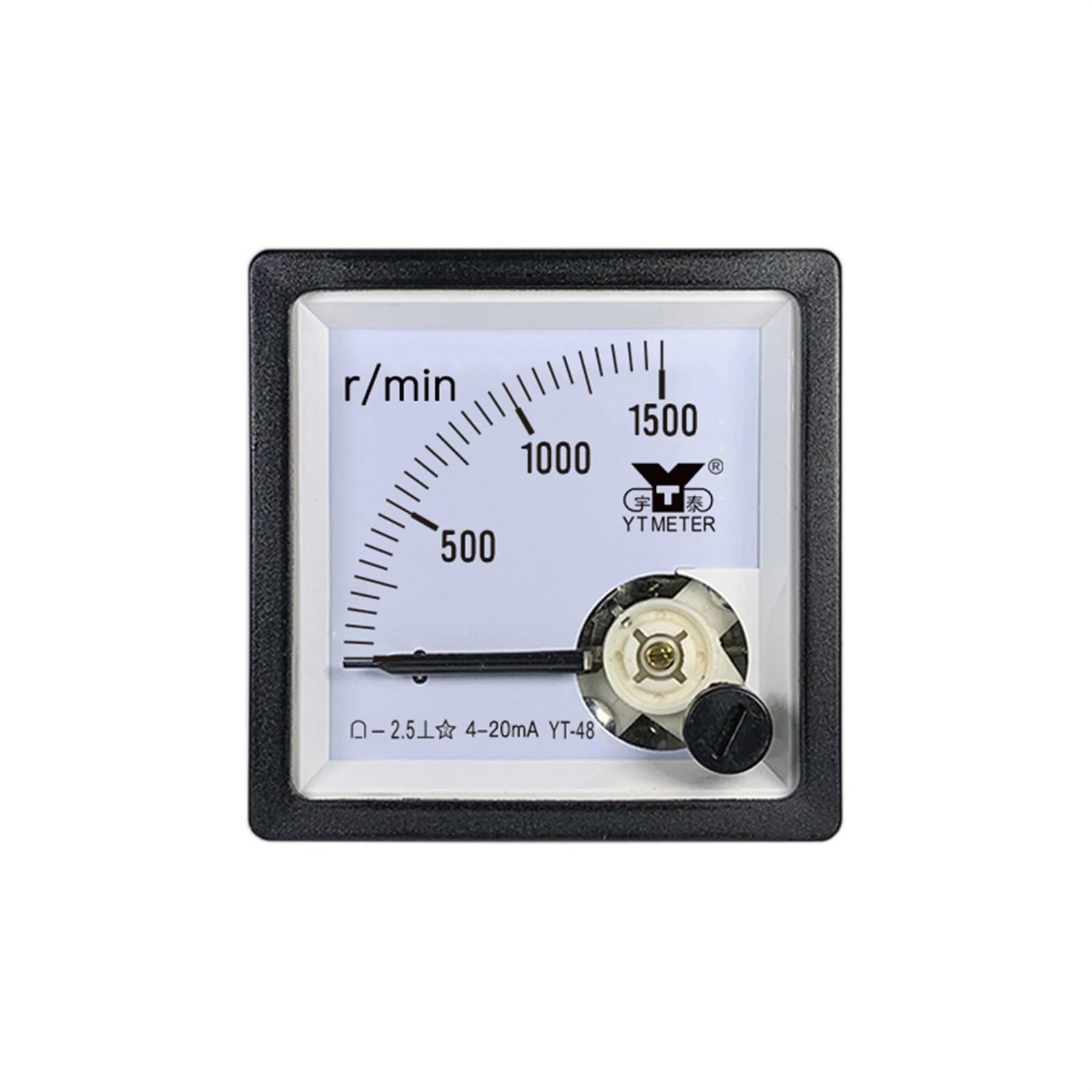 High Precision CP48 4-20mA Input Tachometer - 30rpm to 3000rpm Range (1500r/min 4-20mA) - BE48 YT48 99C1 Models - Ideal for Industrial Machinery, Motor Speed Monitoring, and Equipment Maintenance