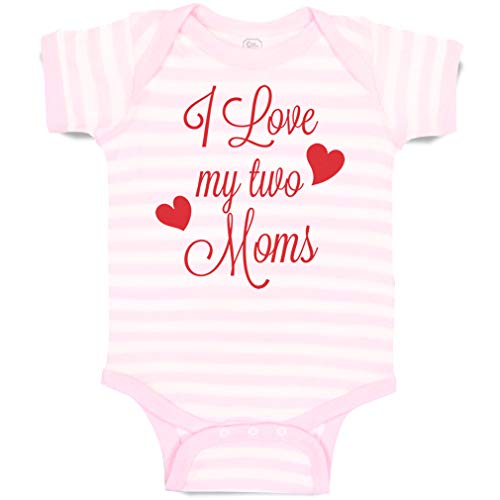 Stripes Soft Pink White Design Only