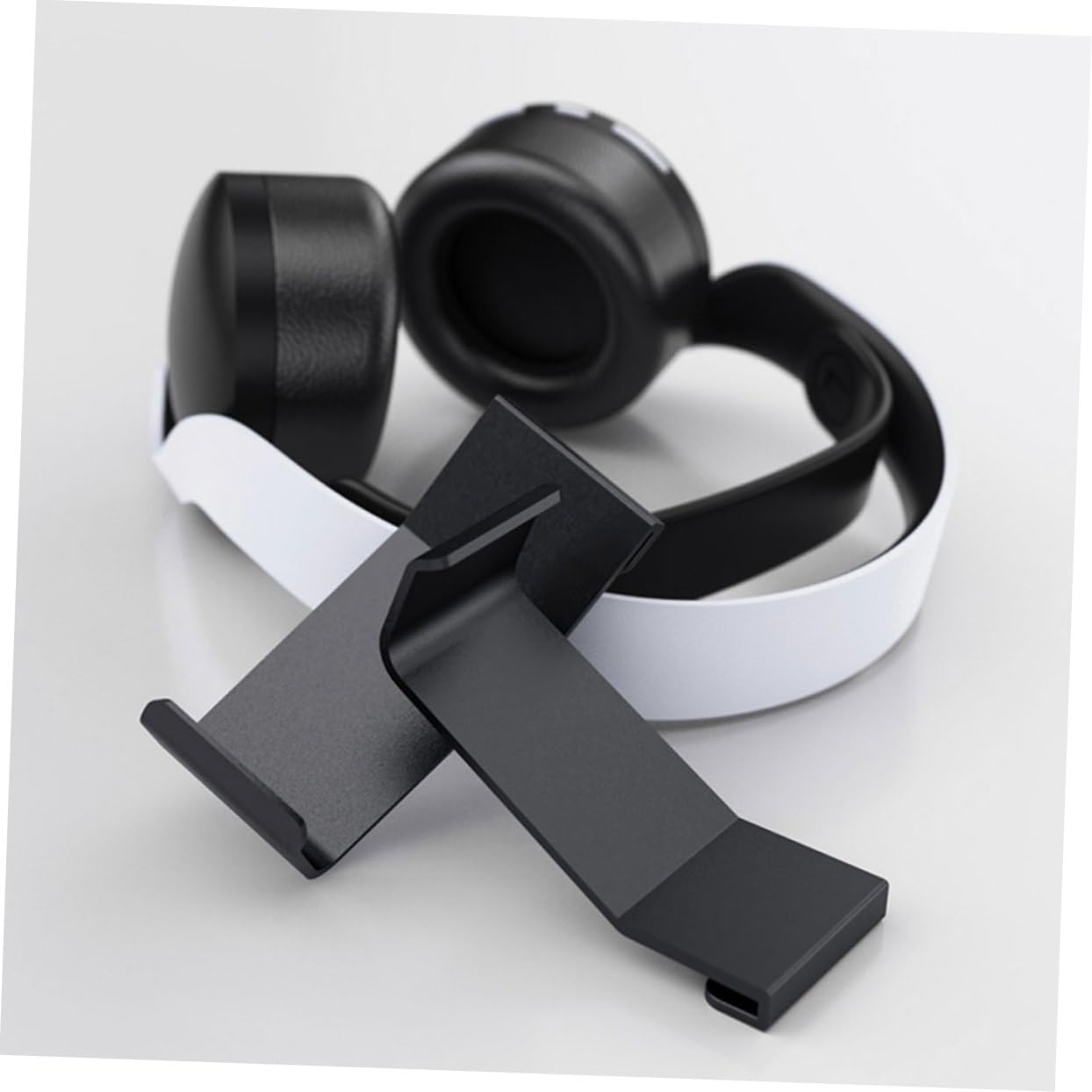 Uonlytech 8-Pack Gaming Headphone Stand Holder - Simple Headset Hanger Hook & Storage Rack for Desk Organization | Perfect for Gamers, Streamers & Office Use