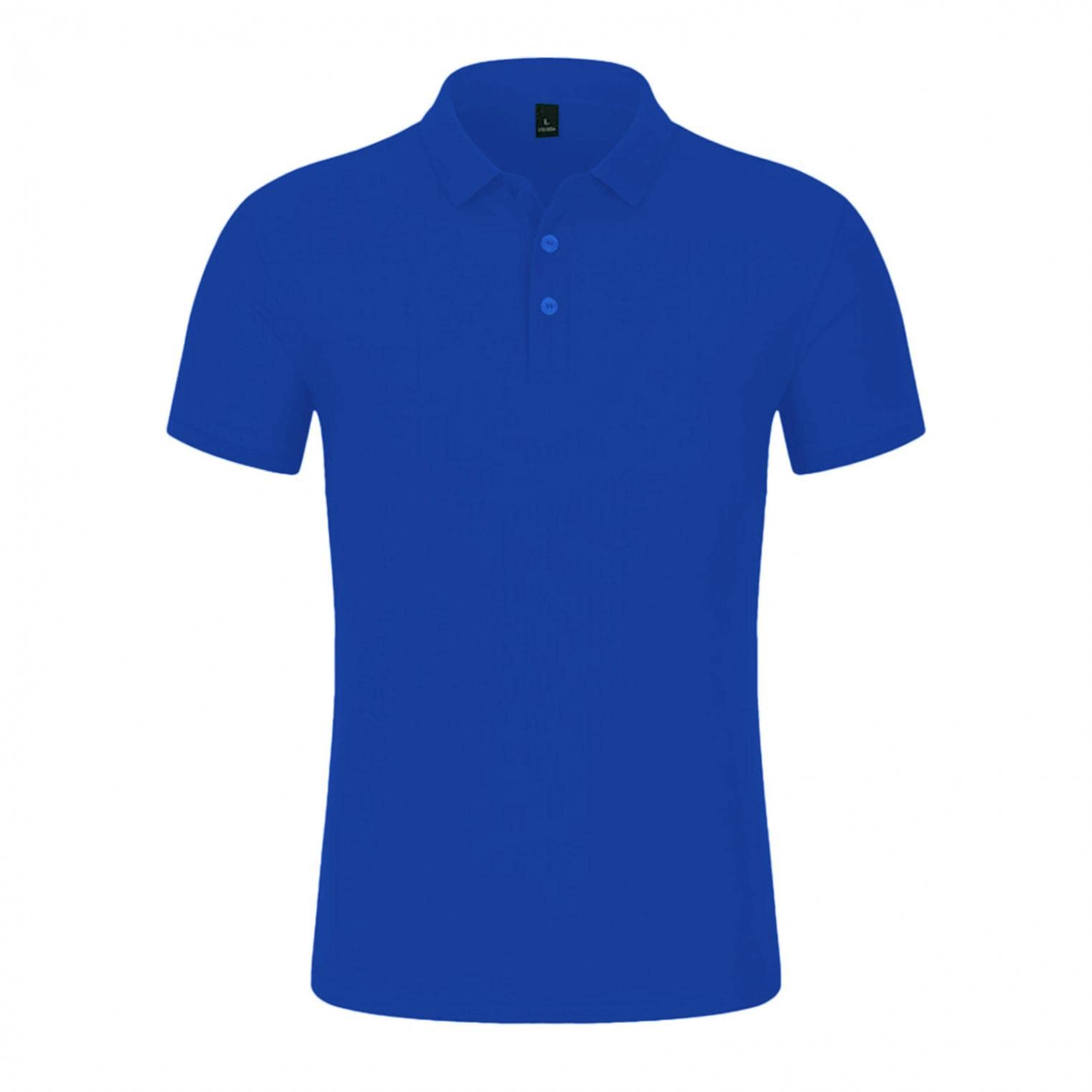 Men's Polo Shirts 3-Pack - Breathable Cotton Short Sleeve Casual & Athletic Shirts with Collar - Perfect for Golf, Work, Summer Outings & Everyday Wear