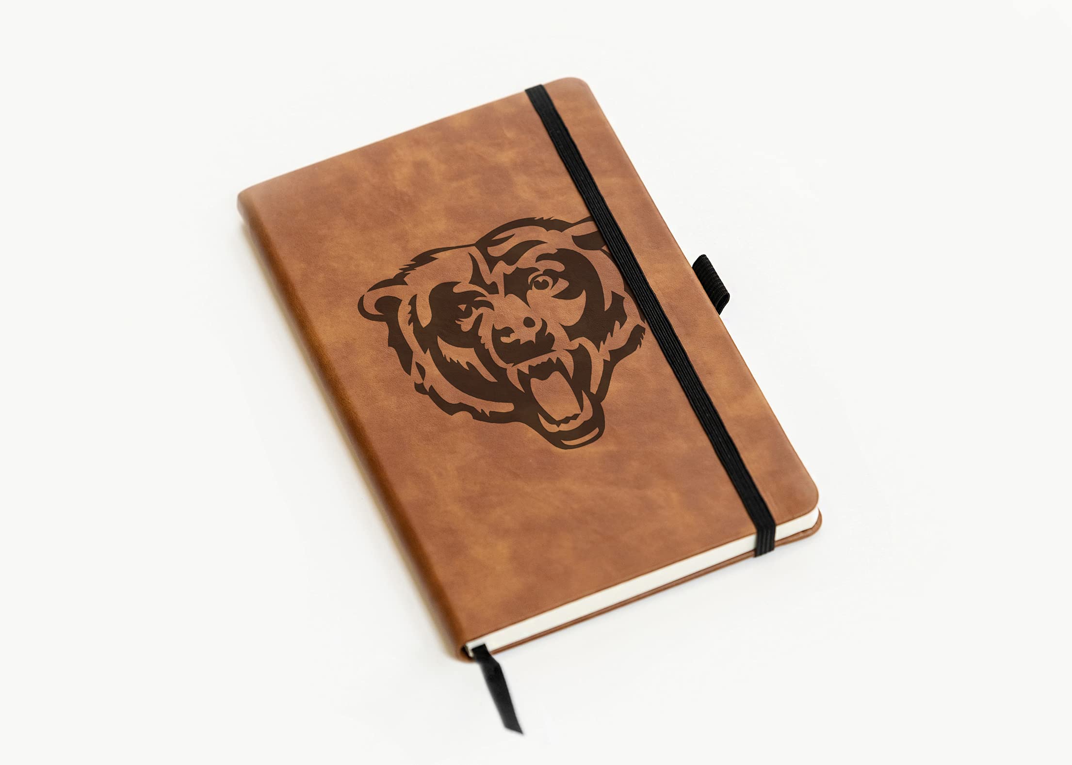 Chicago Bears NFL Laser Engraved Small Notepad Journal - 8.25