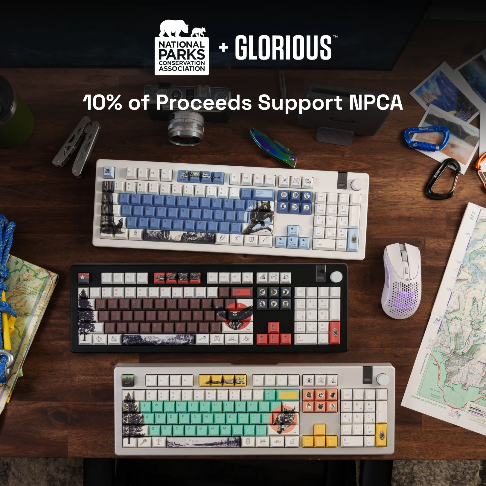 NPCA & Glorious GPBT National Parks Collection - Premium Travel & Outdoor Gear for Adventure Enthusiasts