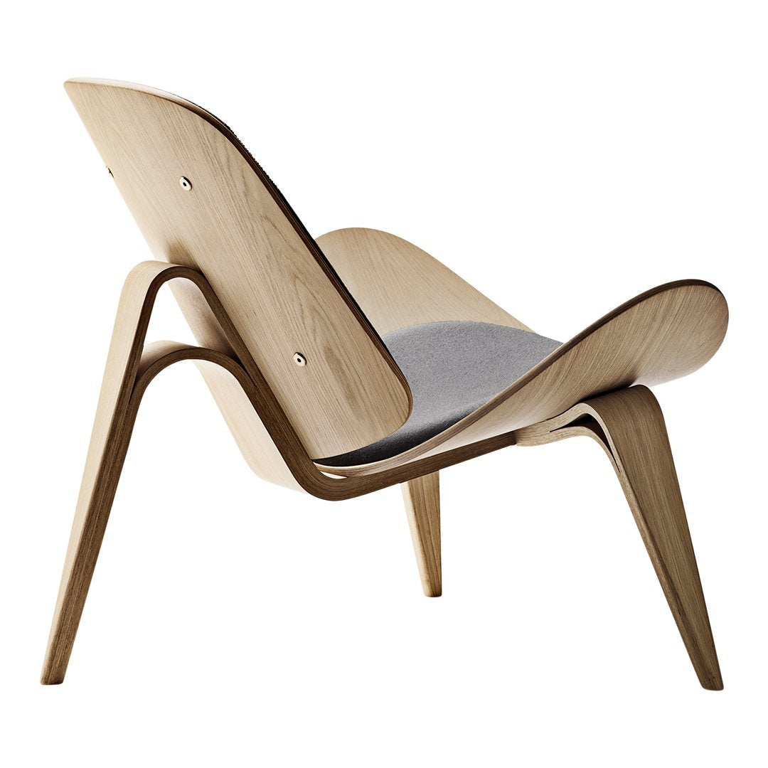 CH07 Shell Chair - Modern Mid-Century Lounge Chair for Living Room, Office & Patio - Ergonomic Design for Ultimate Comfort