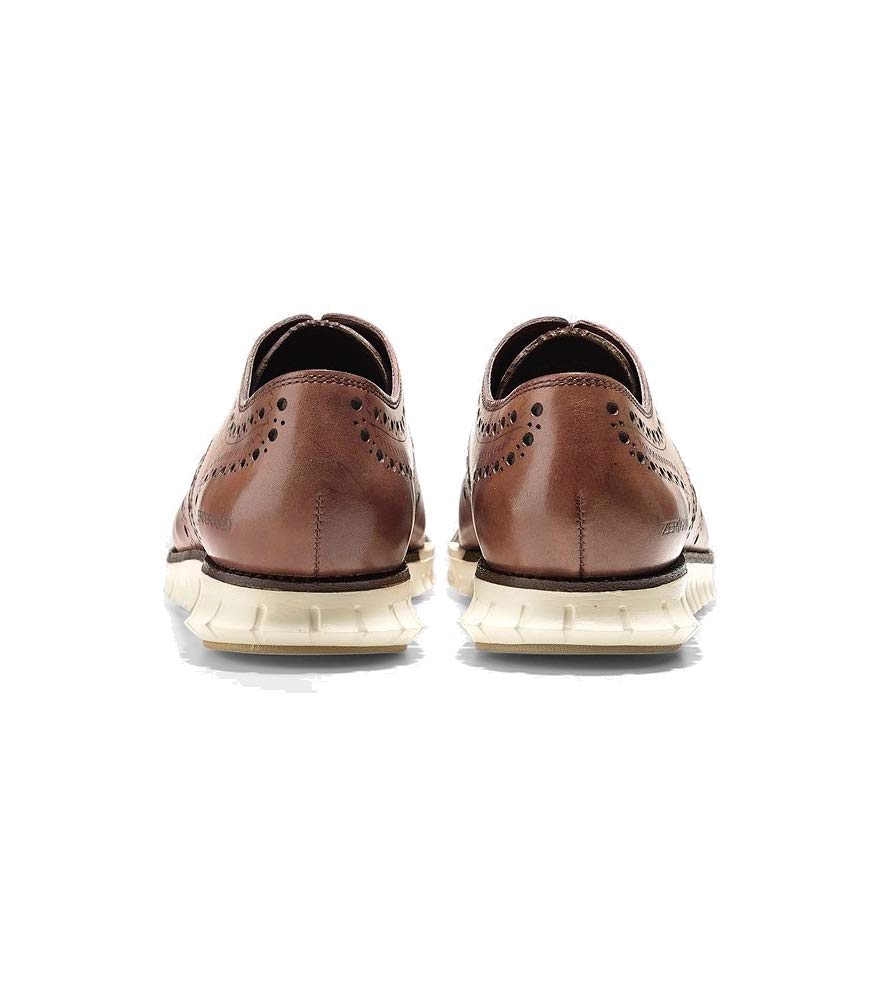 ZEROGRAND Men's Wingtip Oxford Shoes - Comfortable & Stylish Dress Shoes for Business, Wedding & Formal Occasions