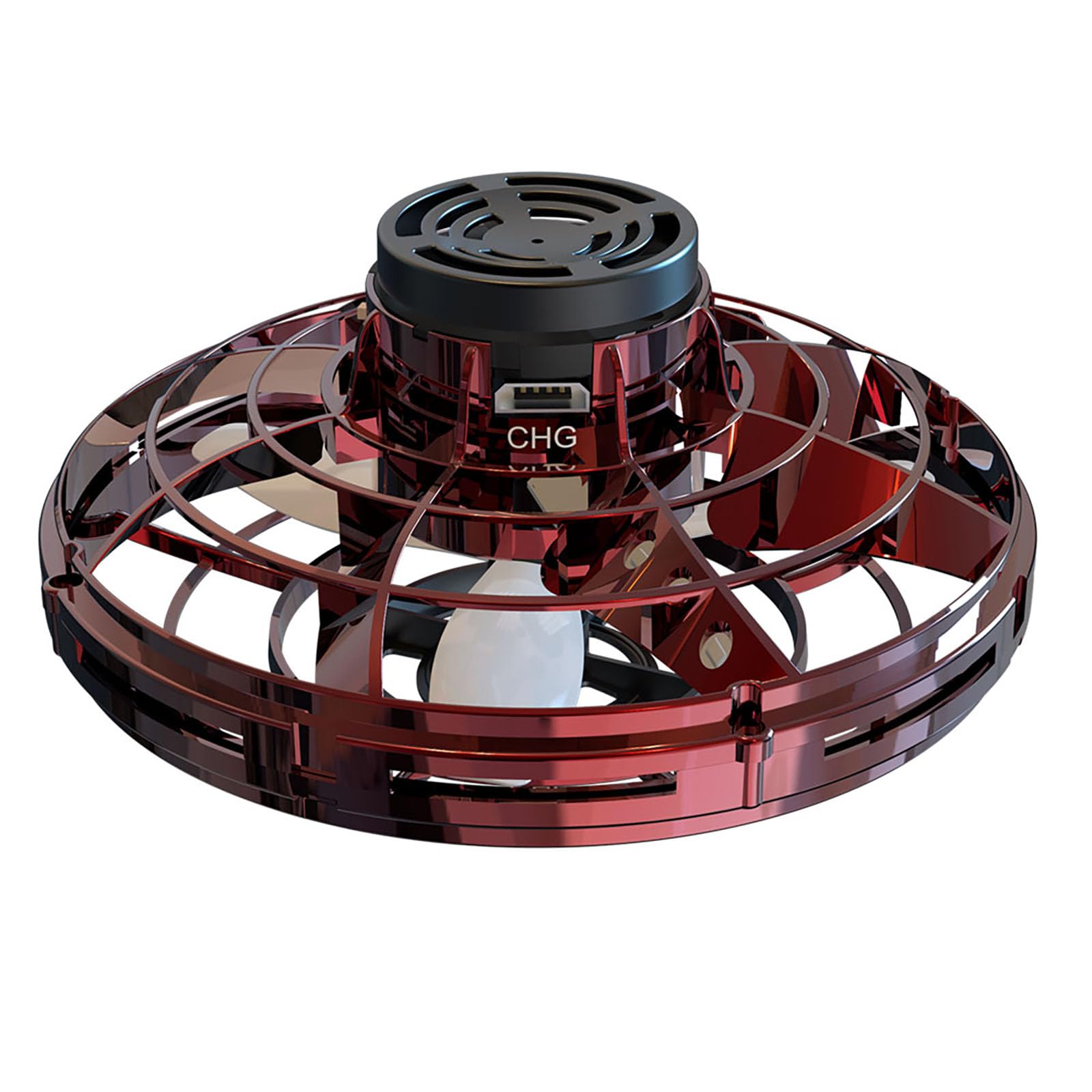 GoolRC Mini UFO Drone - Hand Controlled Flying Spinner Toy for Kids & Adults, Indoor Outdoor Hover Boomerang - Fun Fidget Spinner Drone for Stress Relief & Play (Ages 8+) | Perfect for Backyard, Office & Party Entertainment