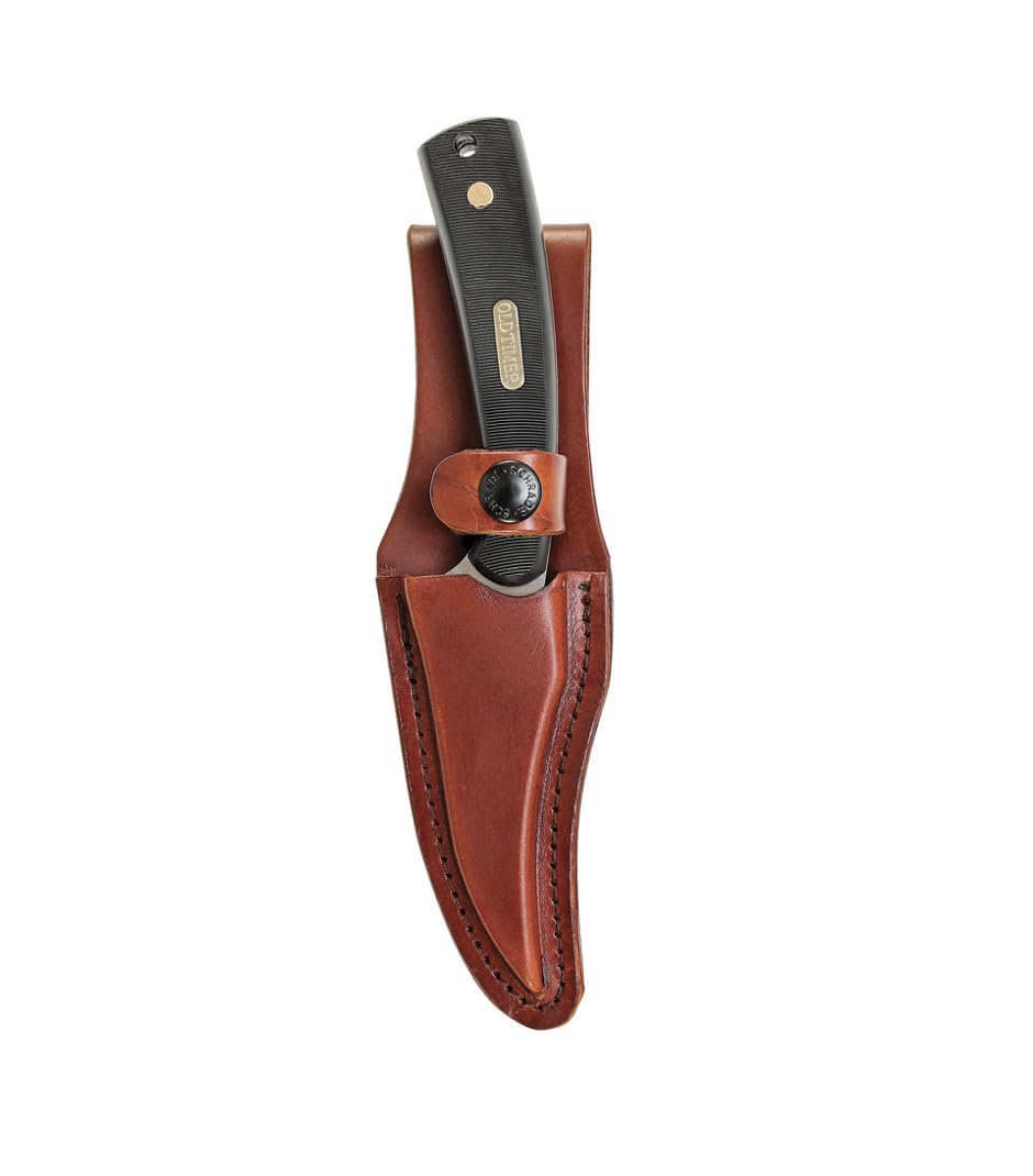 Schrade Sharpfinger Fixed Blade Knife - High Carbon Steel Hunting & Outdoor Knife for Camping, Survival & Bushcraft | Perfect for Skinning Game & Wilderness Adventures