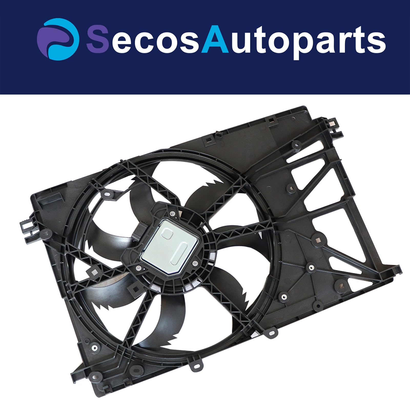 Secosautoparts 2.5L Engine Radiator Cooling Fan Replacement for Toyota Camry 2018-2023 L/LE/SE/XLE/XSE Models - OEM# 16361-31500 16360-25010 - Perfect for Engine Overheating Protection & Summer Driving