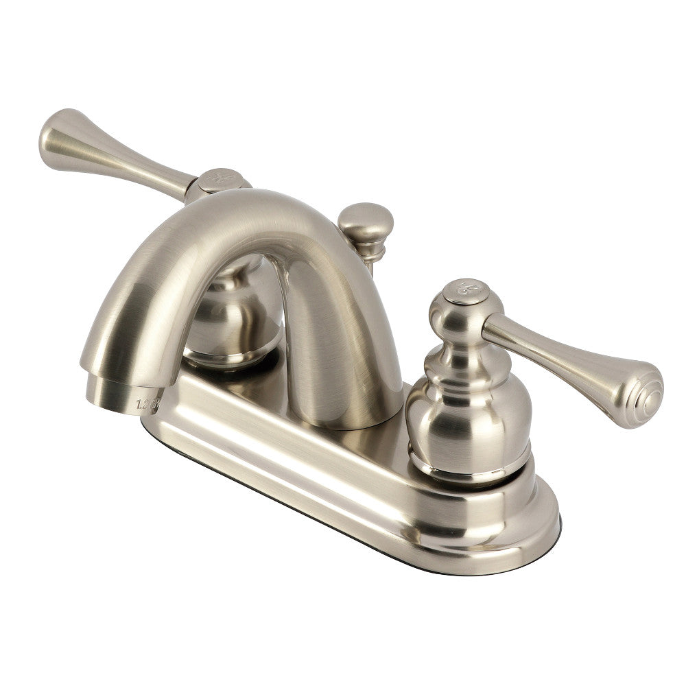 Kingston Brass KB5612BL 4-Inch Centerset Bathroom Faucet - Modern Water-Saving Design for Vanity Sinks, Powder Rooms & Guest Bathrooms