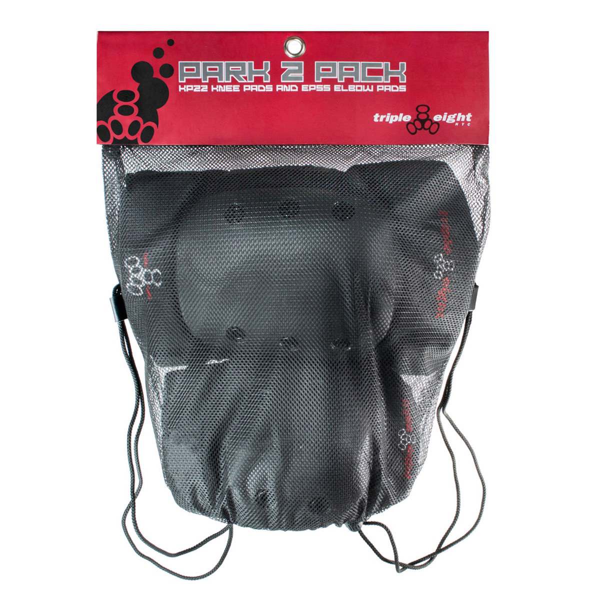 T8 Park Protective Knee & Elbow Pads Set - 2 Pack for Skateboarding Safety Gear - Perfect for Skate Parks, Street Skating & Rollerblading