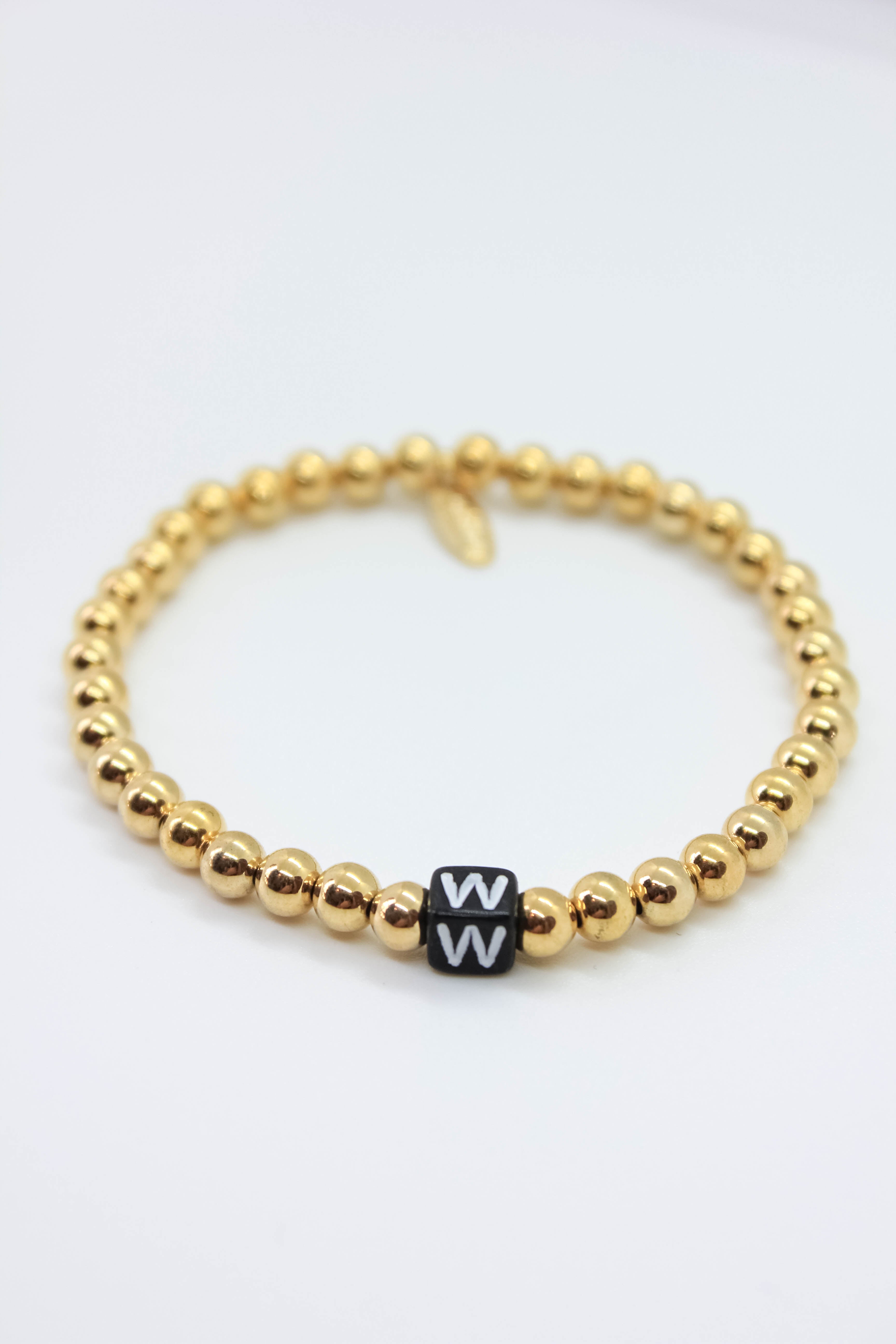 Personalized Alphabet Monogram Bracelet for Women - Custom Initial Letter Jewelry Gift for Her - Perfect for Birthdays, Anniversaries & Everyday Wear