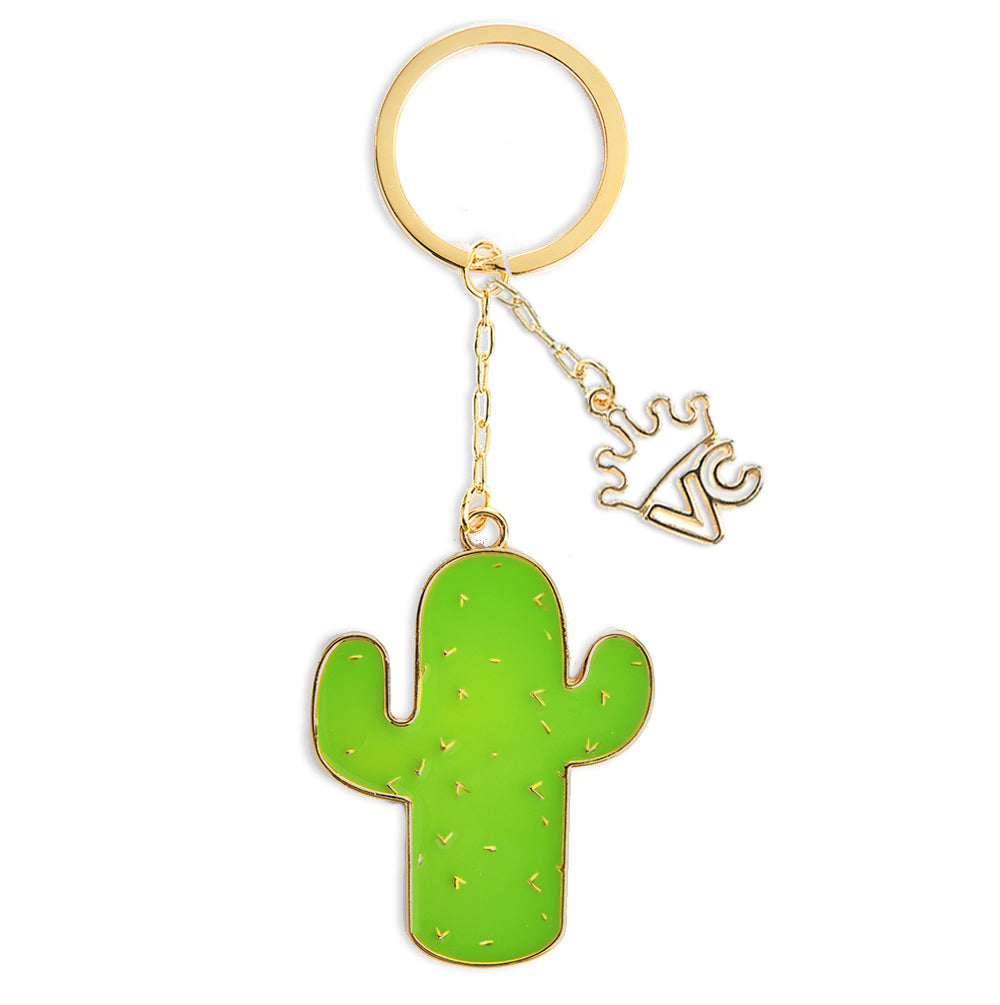 Cactus Keychain - Cute Succulent Keyring for Women & Men, Durable Car Keys Accessories - Perfect for Gifts, Home Decor, and Travel Essentials