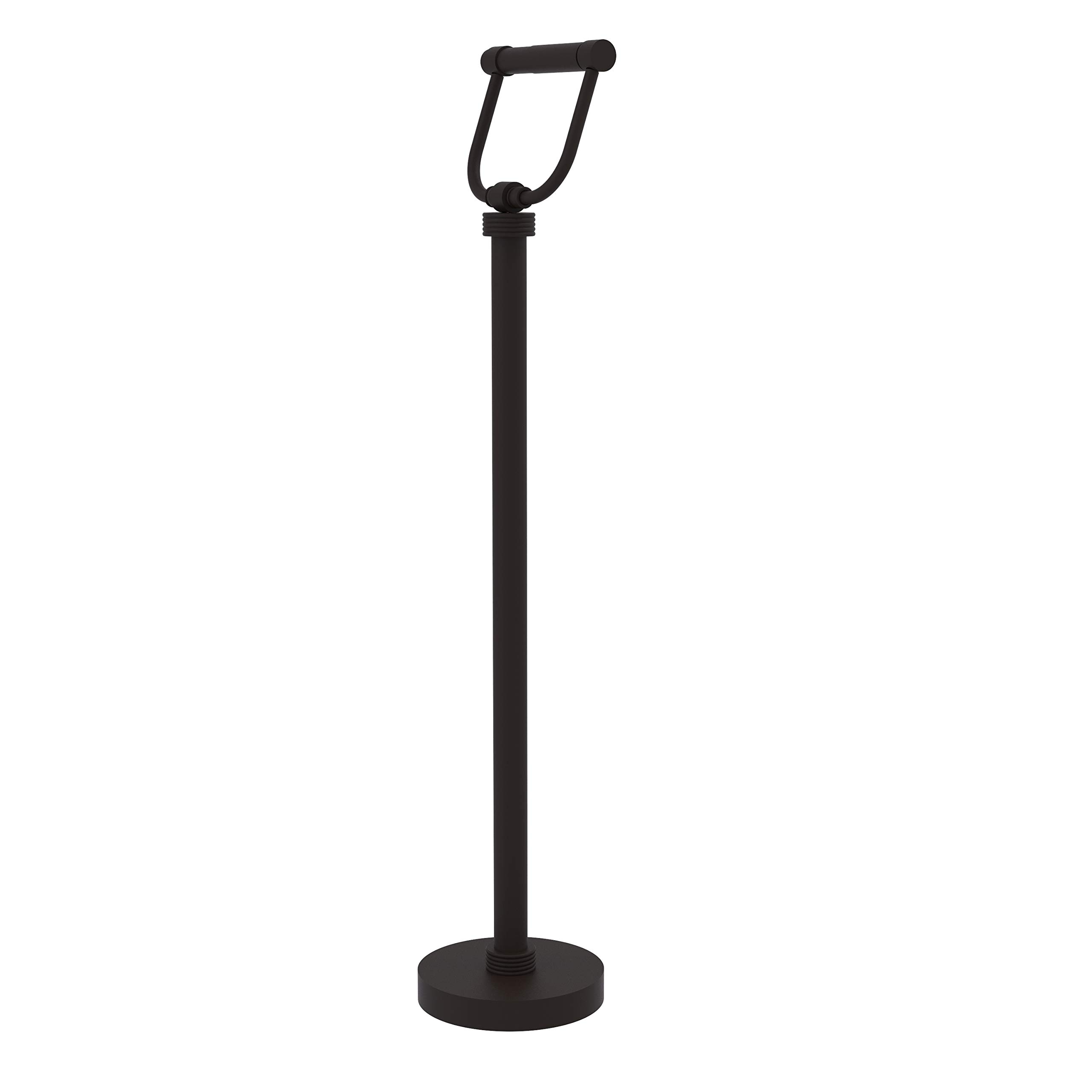 Allied Brass TS-25G Free Standing Toilet Paper Holder - Oil Rubbed Bronze Finish for Bathroom & Restroom Decor
