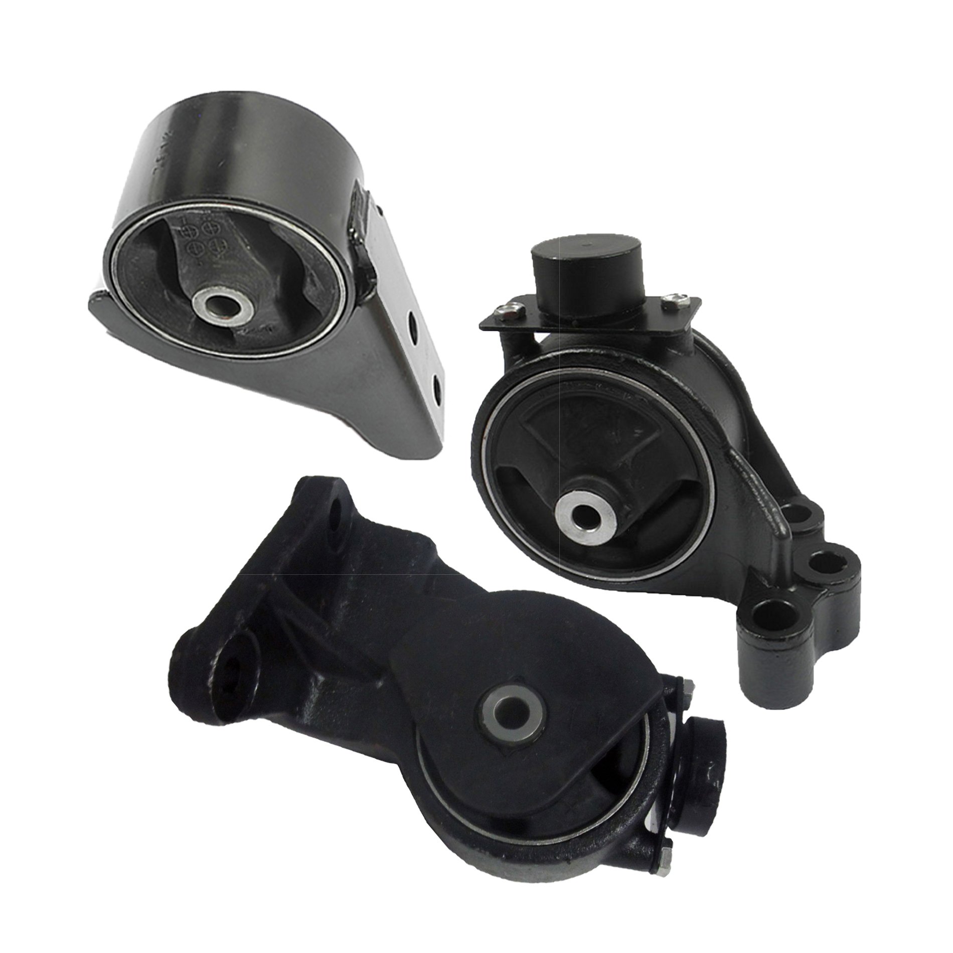2002-2005 Kia Sedona 3.5L Engine & Transmission Mount Set (3-Piece) - Compatible with Models 02 03 04 05 - Perfect for Smooth Ride & Vibration Reduction