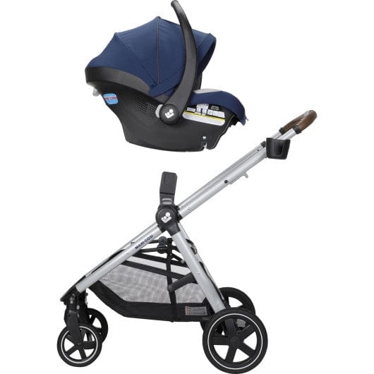Maxi Cosi Zelia2 Luxe Travel System - Lightweight Stroller & Infant Car Seat Combo for Safe & Comfortable Baby Travel | Perfect for Newborns, Airports, Shopping & Daily Outings