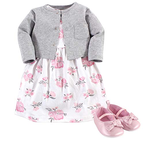 Pink Gray Floral