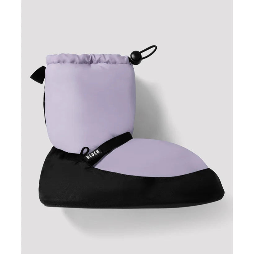 Bloch Women's Warm Up Dance Booties - Soft Lilac Ballet Slippers for Jazz, Contemporary & Warm-Ups - Perfect for Dance Class, Studio Practice & Rehearsals