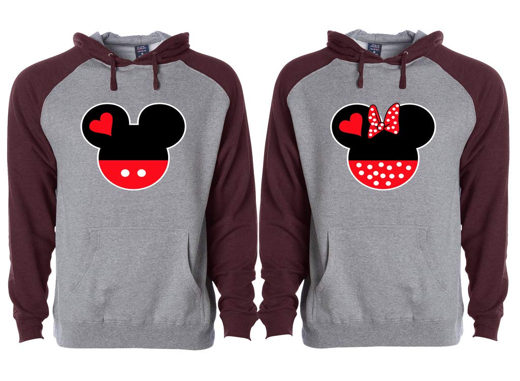 His and Hers Matching Hoodies for Couples - King & Queen Design - Cozy Unisex Pullover Sweatshirts for Date Nights, Anniversaries & Gifts